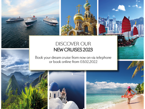 Our new cruise program 2023